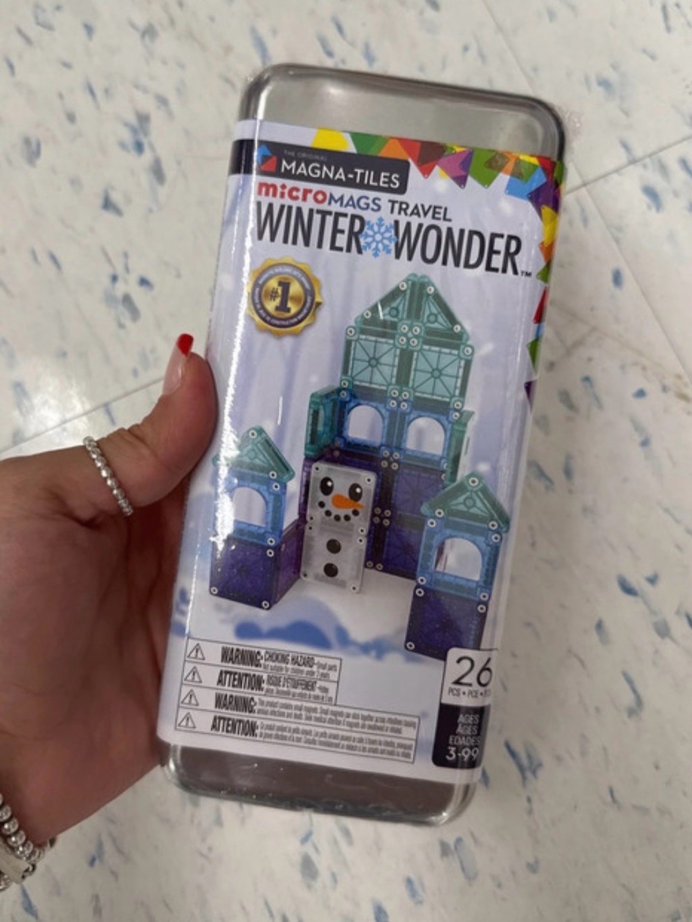 Magnatiles travel set 26 pieces